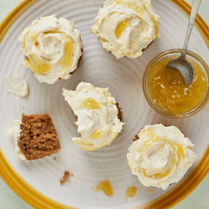 Earl Grey Cupcakes med Citron Frosting
