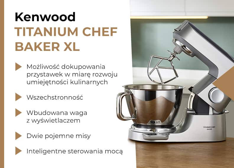 Kenwood Titanium Chef Baker XL - infografika.