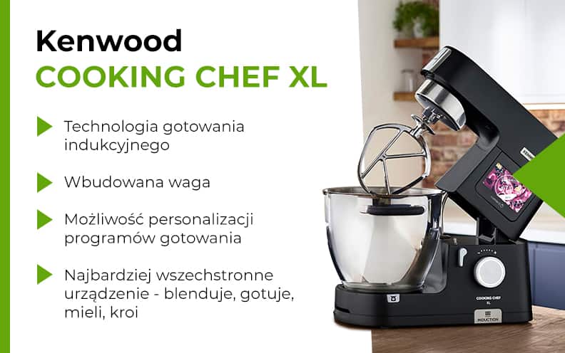 Kenwood Cooking Chef XL - infografika.