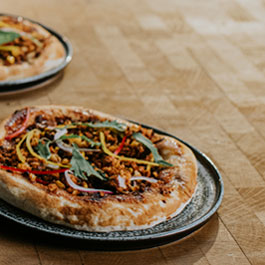 Rychlá veganská BBQ pizza