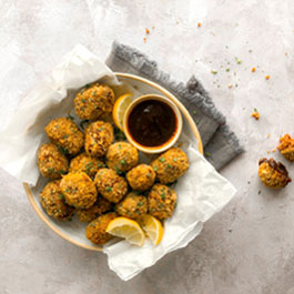 Veganske Jackfruit-nuggets