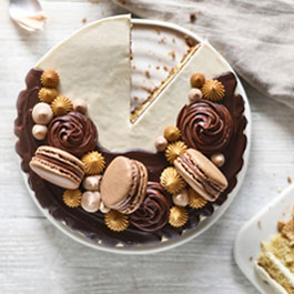 Chocolate Ombre Cake