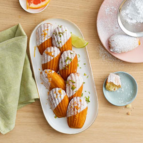 Zitrus-Madeleines