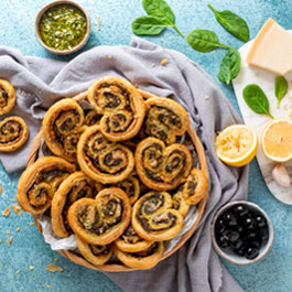 Savoury Palmiers