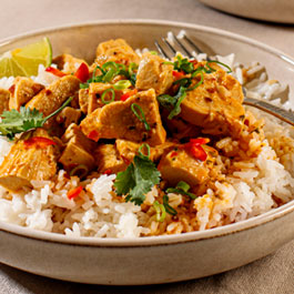 Red Thai Curry with Leftover Chicken