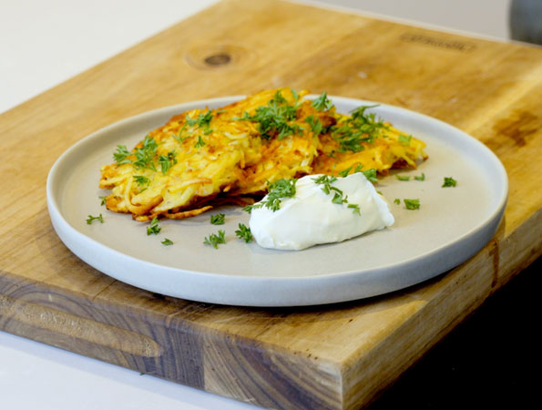 Quick and Easy Potato Fritters