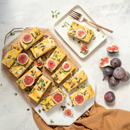 Blue Cheese and Pumpkin Cheesecake