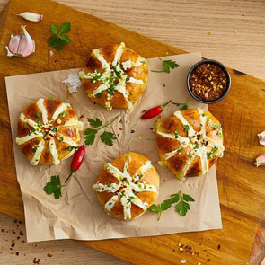 Pan de ajo coreano