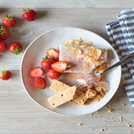 Strawberry Semifreddo
