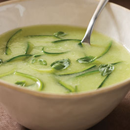 Courgette and Garlic Soup