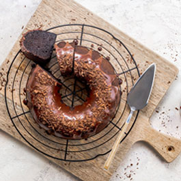 Flourless Chocolate and Almond Bundt Cake