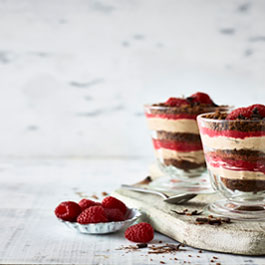 Raspberry Mocha Parfaits