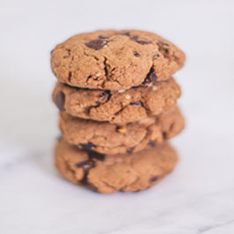 Galletas veganas con trocitos de chocolate