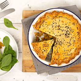 Lentil and Spinach Pie