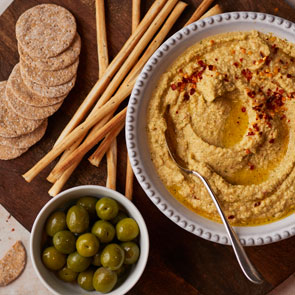 Dips aux artichauts et haricots blancs