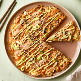Okonomiyaki vegetariano