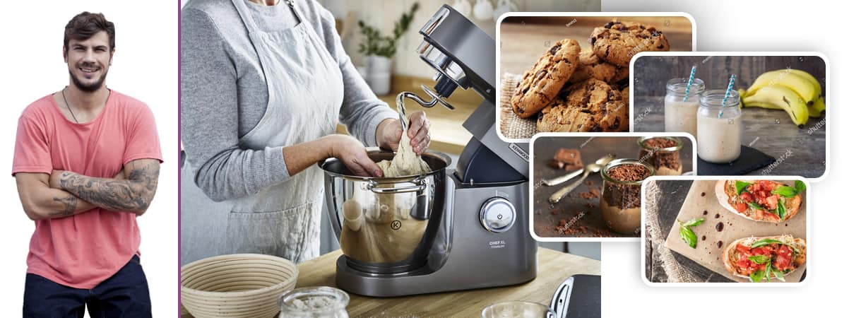 Kenwood GR Akis recipes for Chef stand mixer