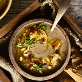 Creamy Vegan Mushroom Soup