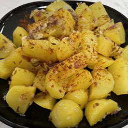 Curry de pomme de terre au cumin